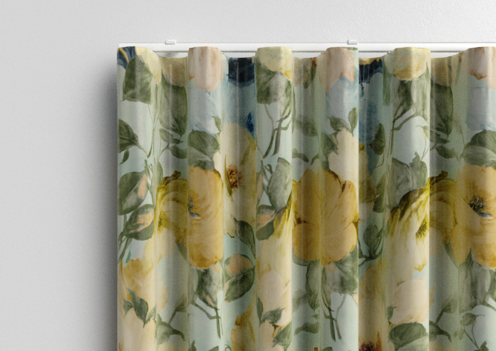 Amelia Faux Silk, Buttercup Mist - Made to Measure Curtain - Image 13